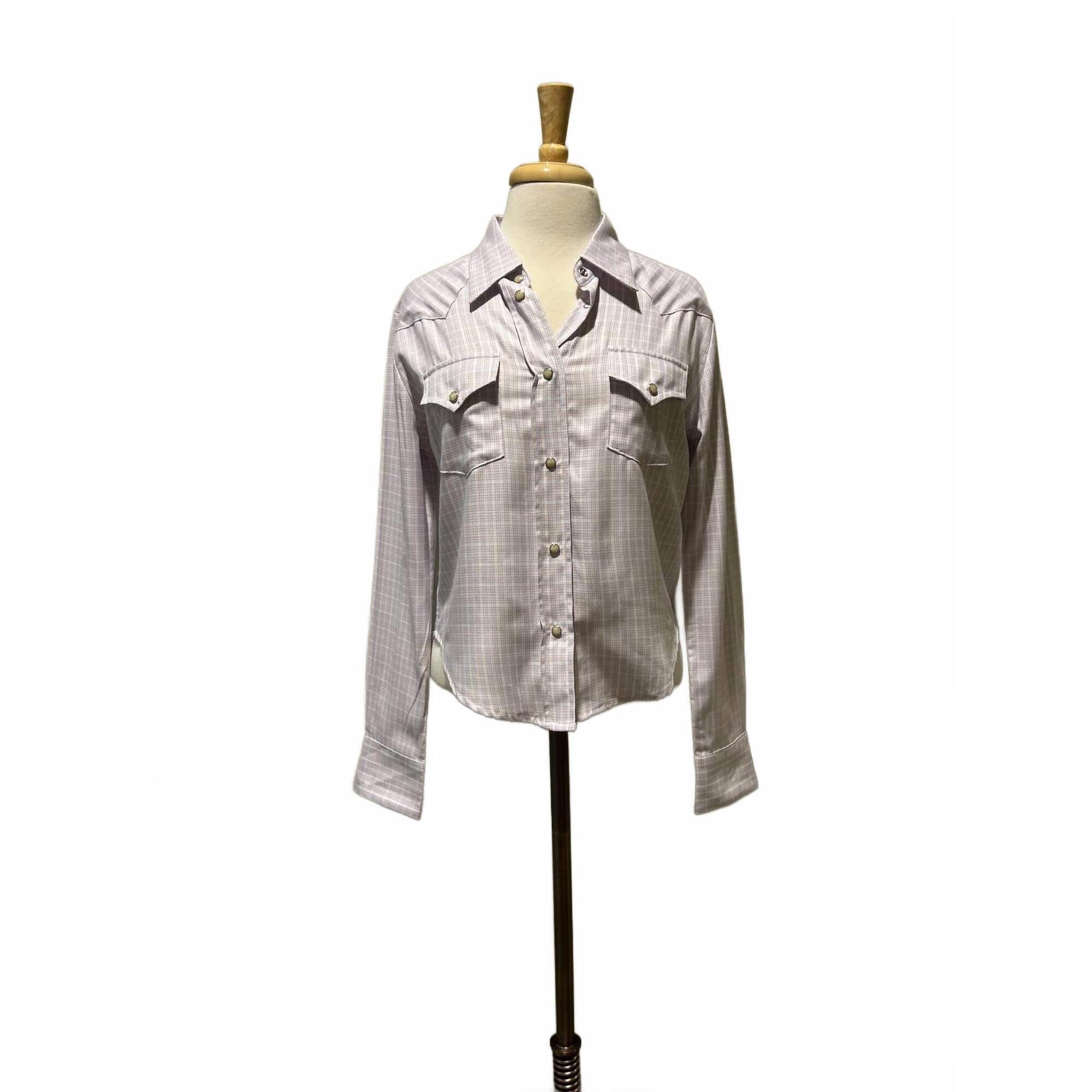New Cissa Women's Western Button Down Shirt In Clayton Check